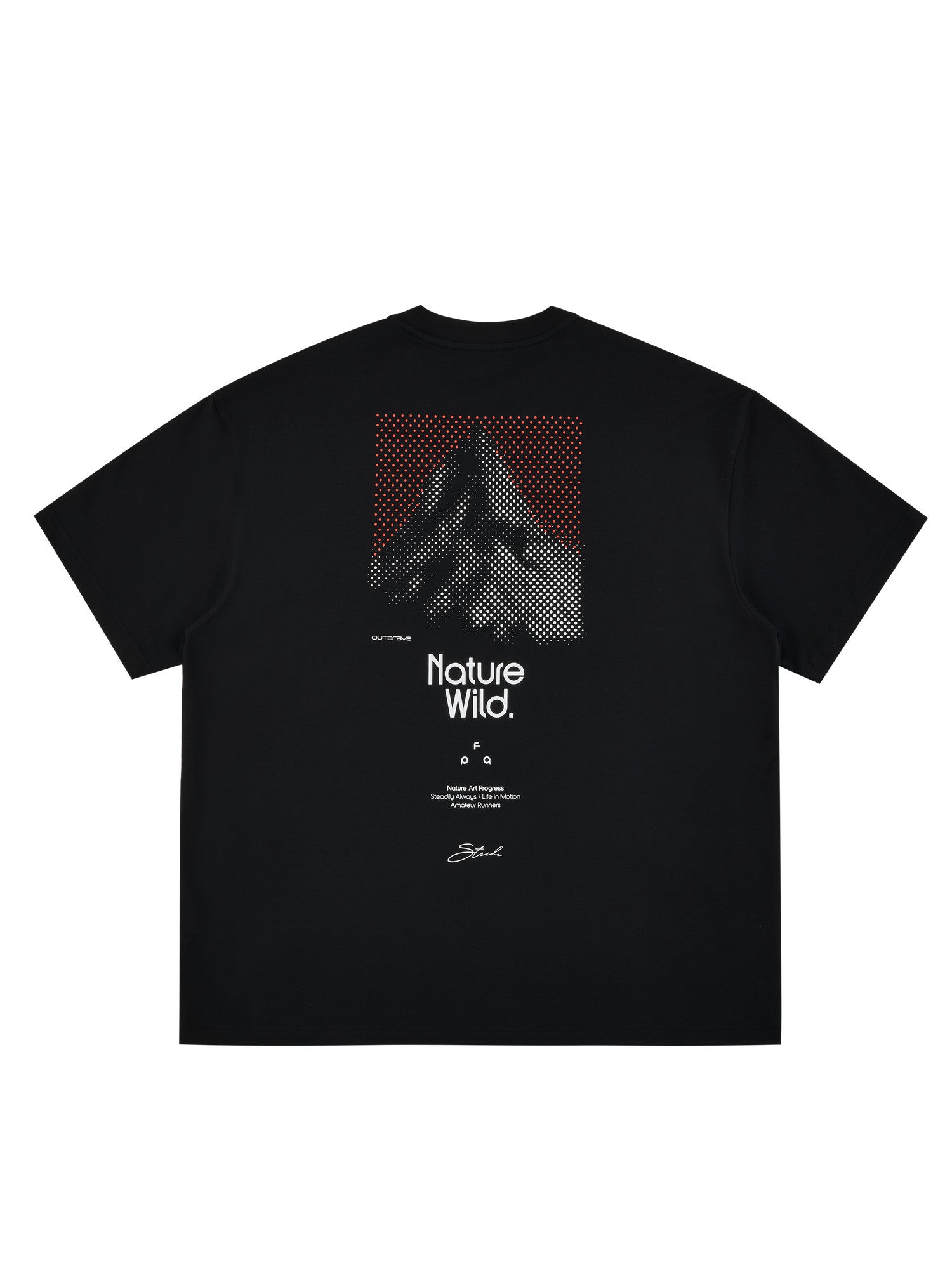 FPA Polka Dot Mountain COOLMAX Short Sleeve Summer Outdoor Sports Crew Neck Casual Couple T-Shirt