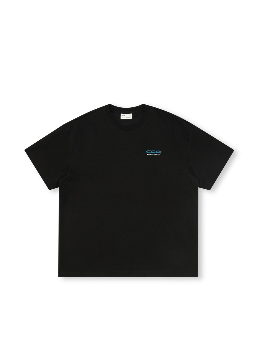 FPA Ice-Feel Quick-Dry Gradient Logo Short Sleeve T-Shirt – Chinese Streetwear Summer Athletic Loose Heavyweight Couple Tee