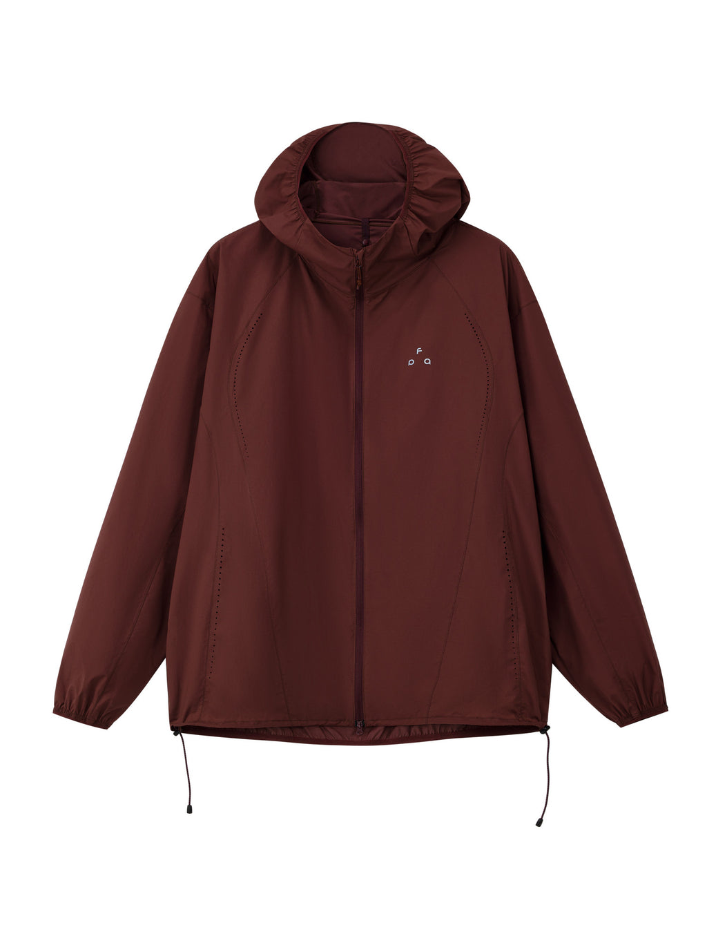FPA Breathable Running Jacket with Hood, UPF50+ Sun Protection, Lightweight Outdoor Sports Jacket for Men