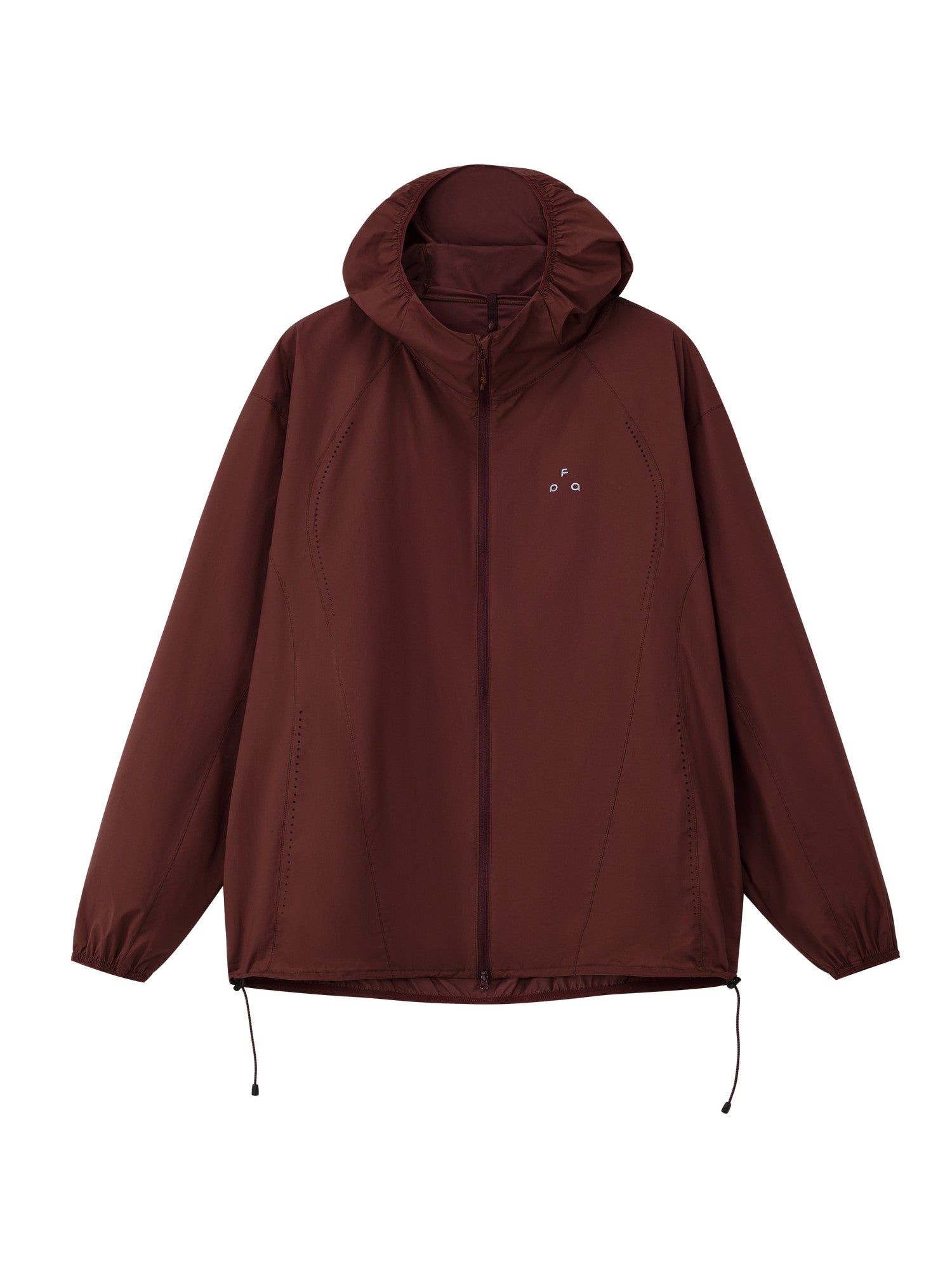 FPA Breathable Running Jacket with Hood, UPF50+ Sun Protection, Lightweight Outdoor Sports Jacket for Men