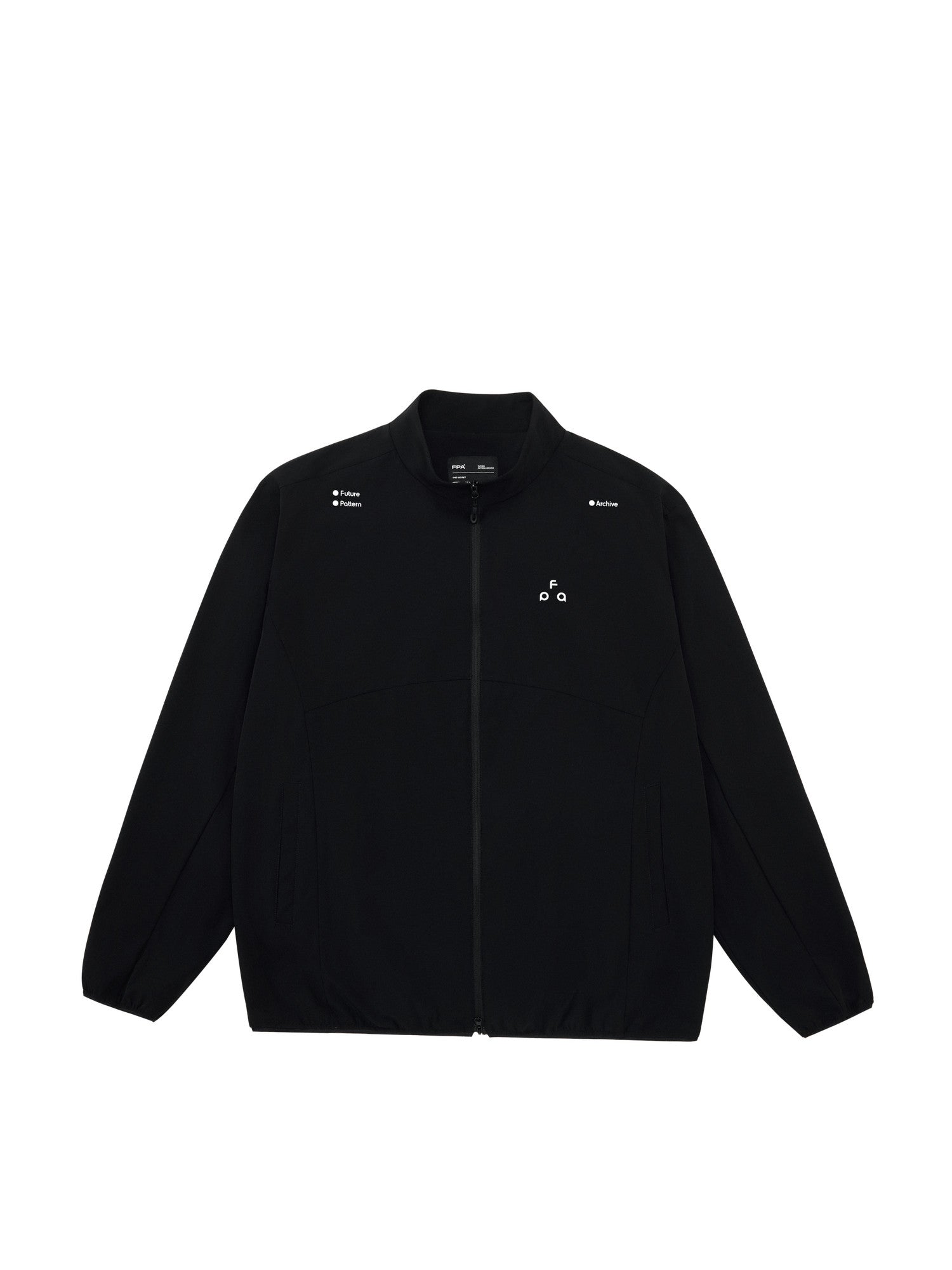 FPA Sports Running Jacket Basic Logo Outdoor Casual Zip-Up Stand Collar Lightweight Couple Spring Autumn Jacket for Men