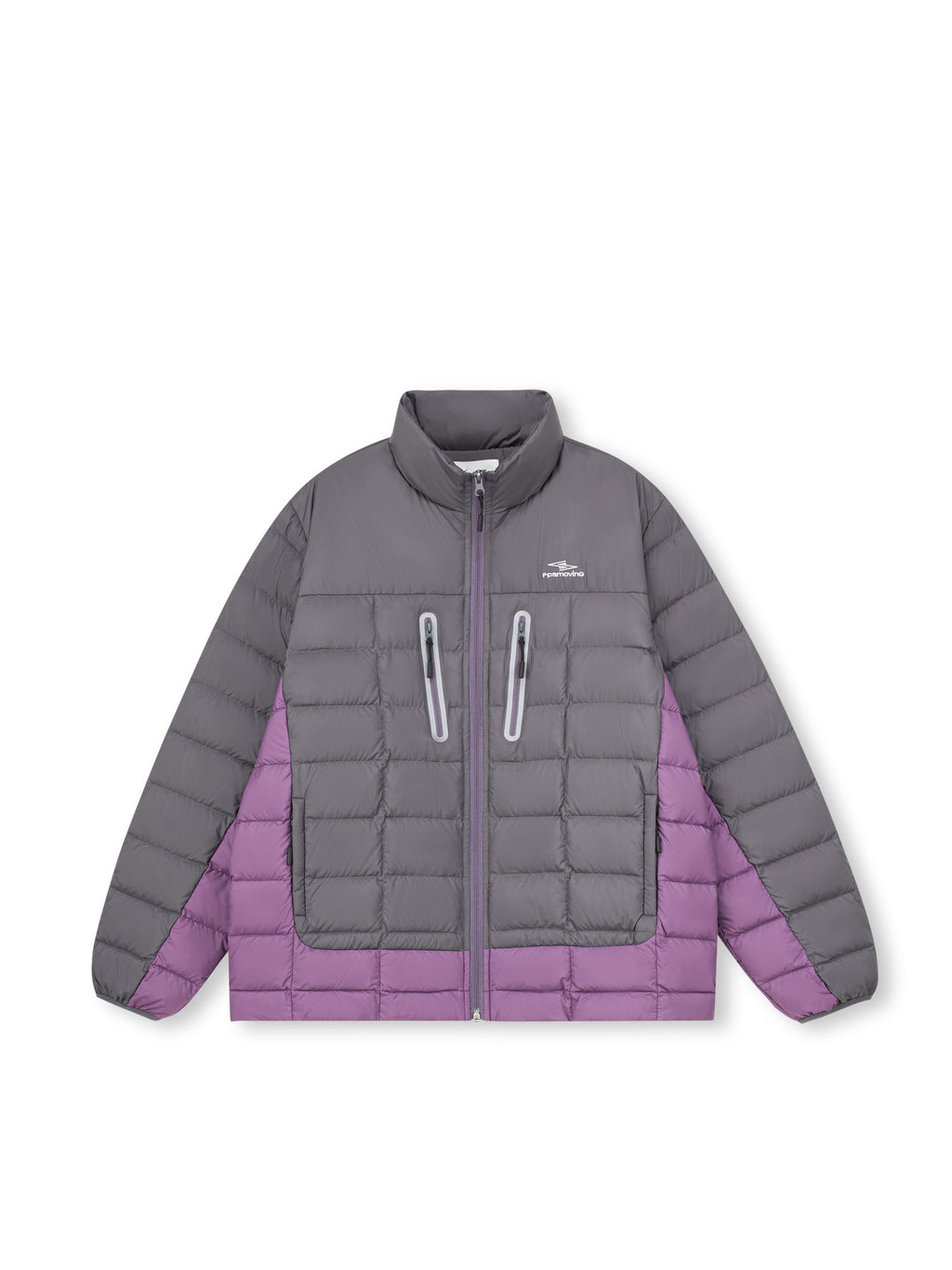 FPA 90% White Duck Down Three-Proof Paneled Double-Zip Winter Puffer Jacket, Windproof, Chinese Streetwear, Couple Style