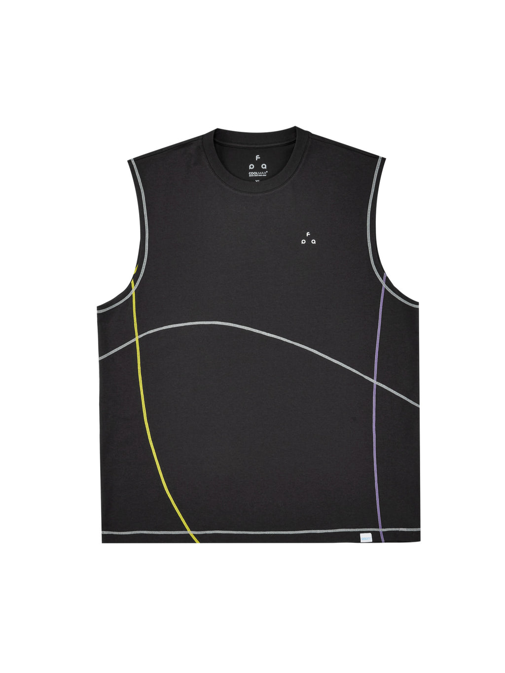 FPA Coolmax Color-Block Stitch Casual Vest 2026 New Summer Fitness Outdoor Hiking Sleeveless T-Shirt