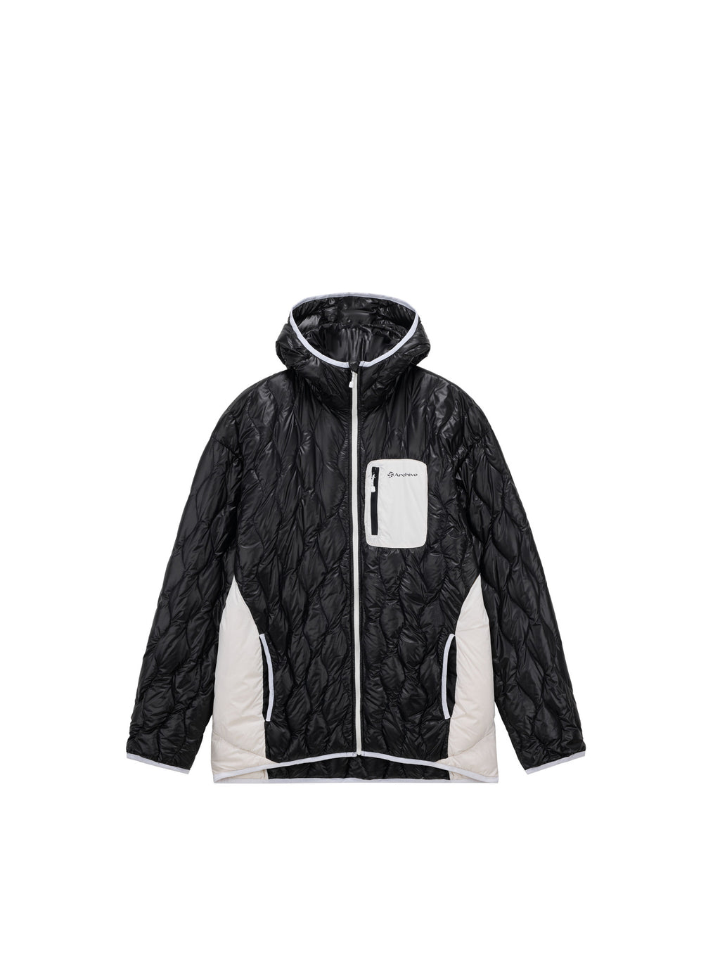 FPA Gourd Pattern Color-Block Down Jacket 2026 New Design High-End Warm Hooded Down Coat for Men
