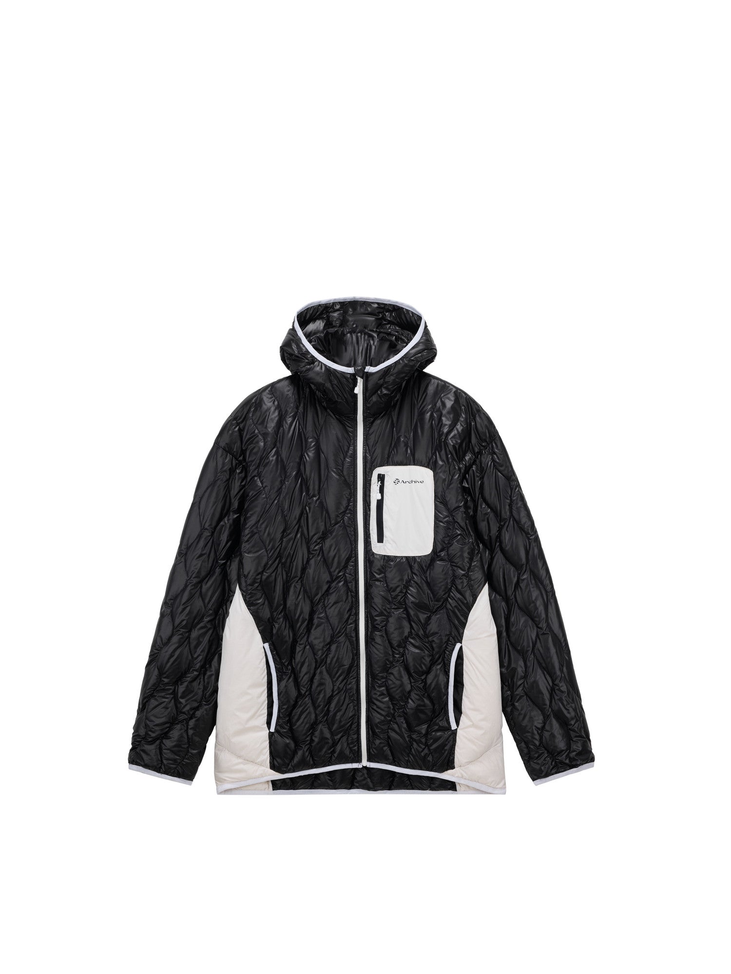 FPA Gourd Pattern Color-Block Down Jacket 2026 New Design High-End Warm Hooded Down Coat for Men