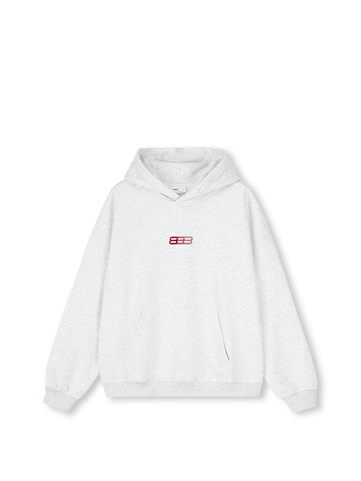 FPA Sport Embroidery Phantom 8 Logo Line Hoodie American Streetwear Trendy Loose-Fit Pullover Hoodie for Spring/Autumn