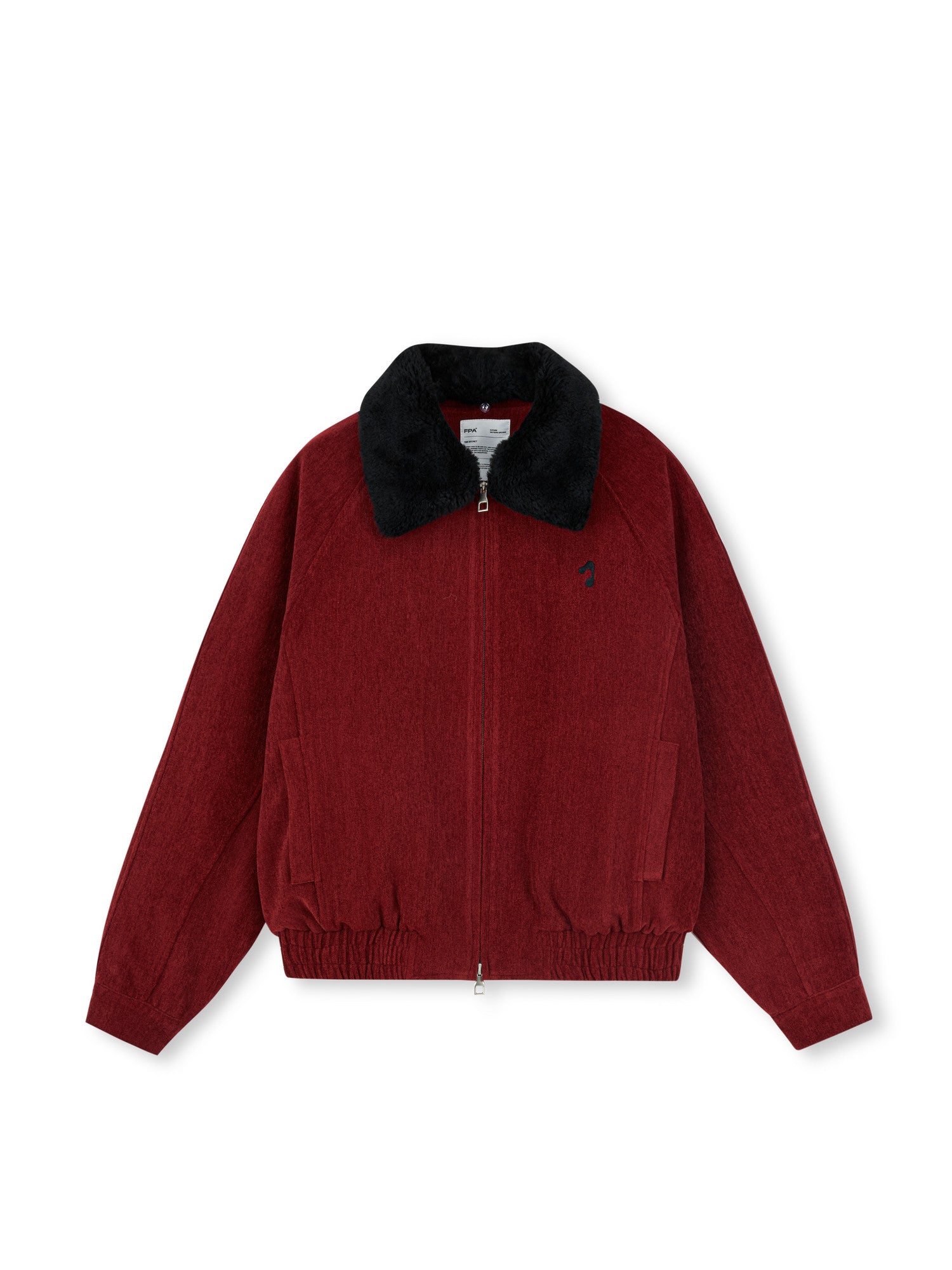 FPA Detachable Fur Collar Quilted Flight Jacket – Chinese Streetwear Unisex Loose Fit for Fall & Winter