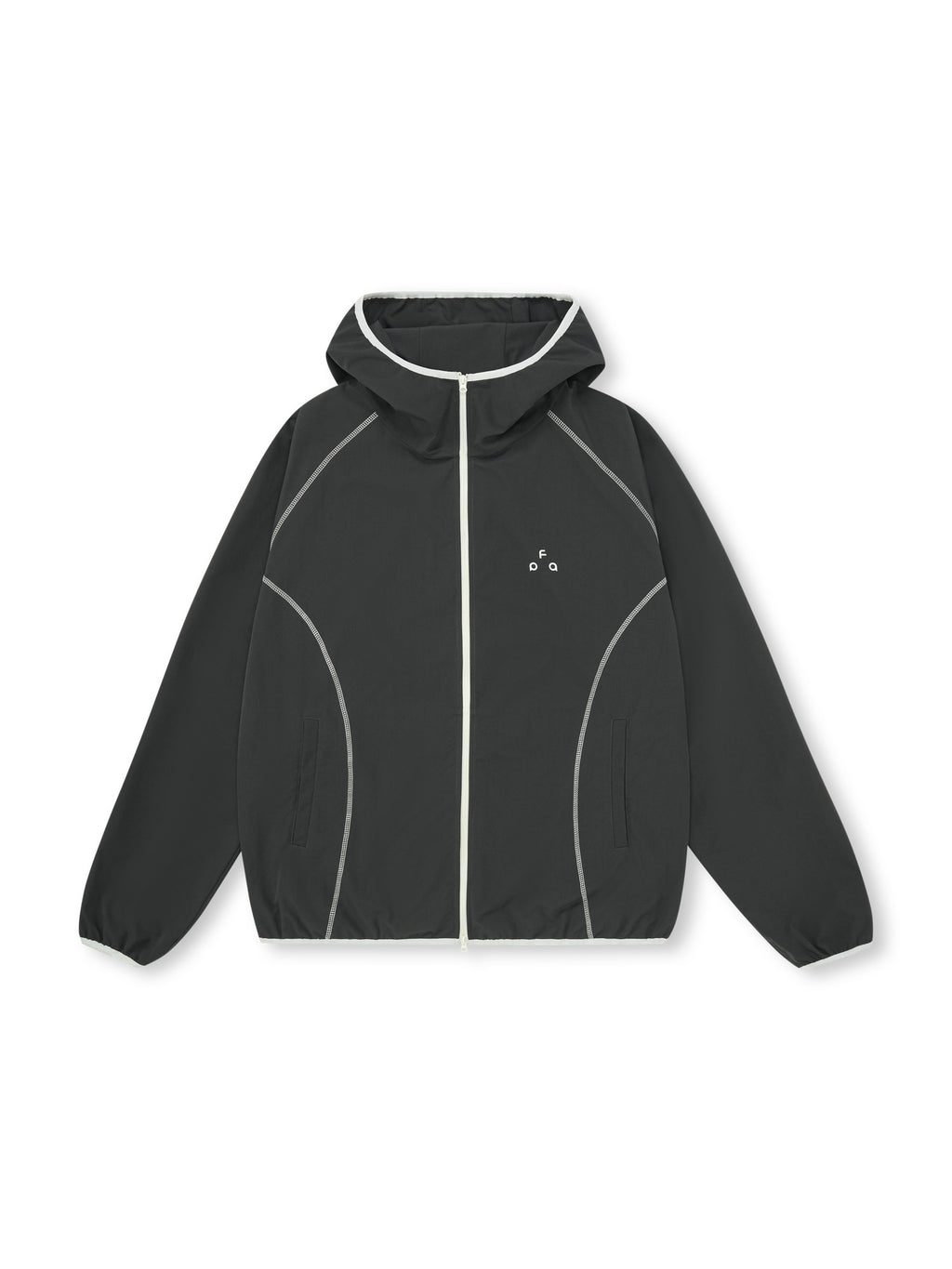 FPA UPF50+ Lightweight Training Zip-Up Jacket – Unisex Loose-Fit Sun Protection Layer for Spring/Summer