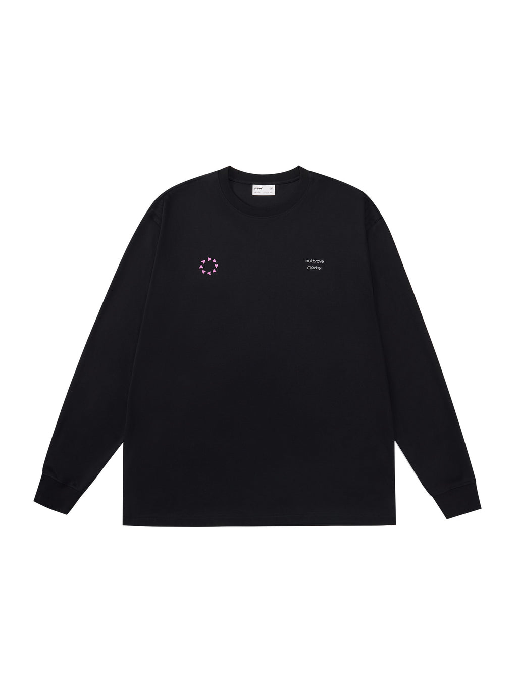 FPA Brand Distressed Long-Sleeve Slogan Tee