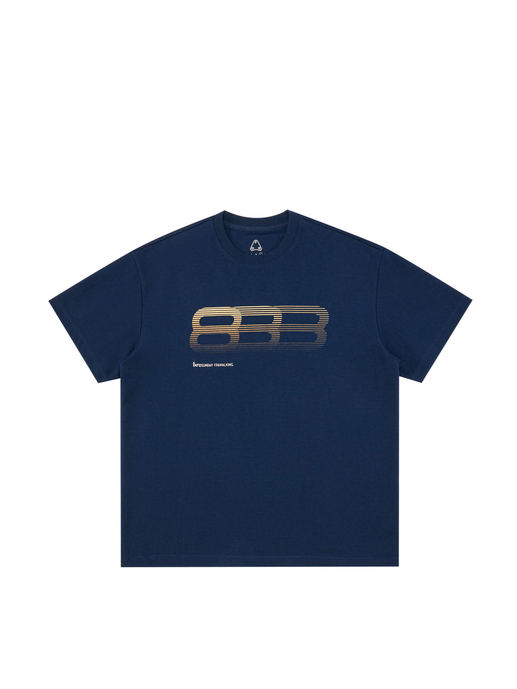 FPA Cool-Touch Long-Staple Cotton Gradient Logo T-Shirt – Summer Heavyweight Loose Fit Unisex Streetwear Tee