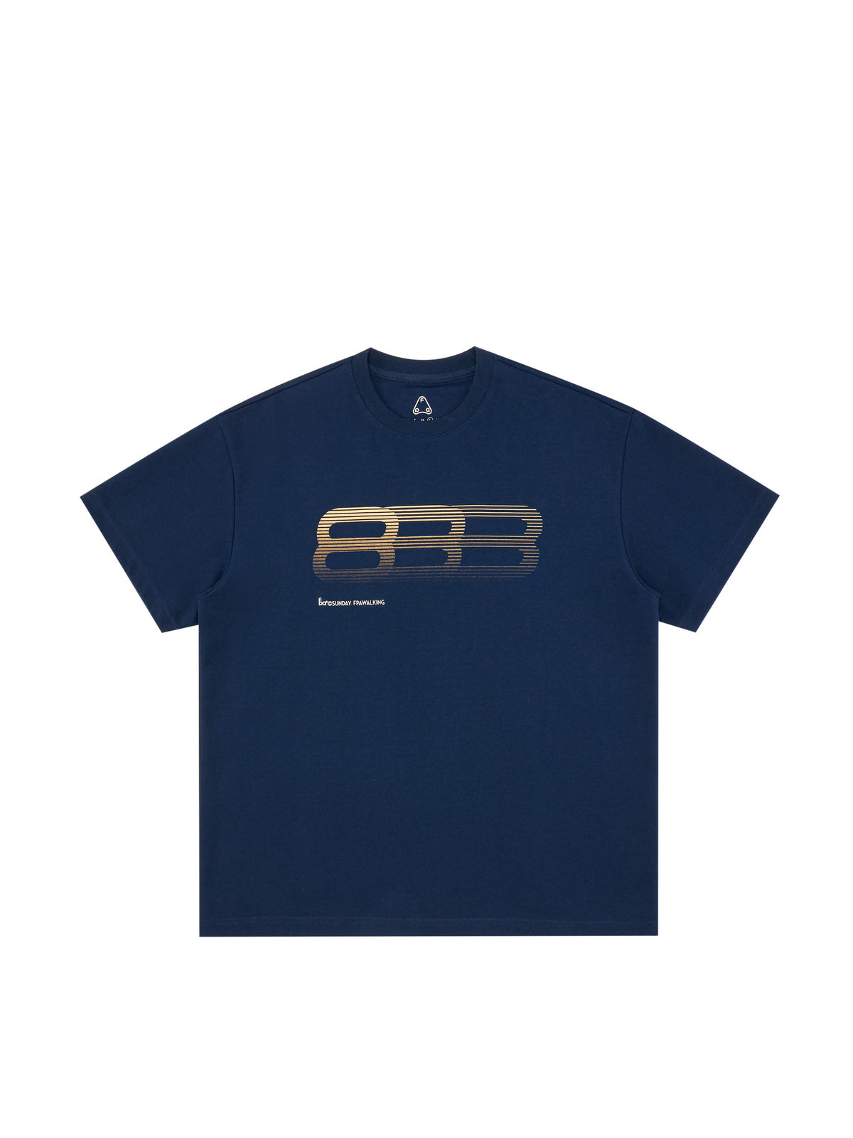 FPA Cool-Touch Long-Staple Cotton Gradient Logo T-Shirt – Summer Heavyweight Loose Fit Unisex Streetwear Tee