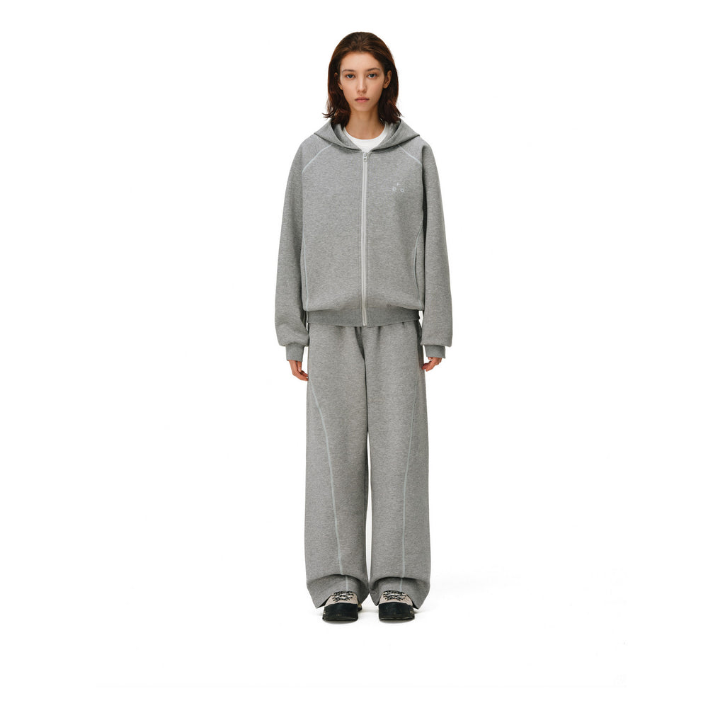 FPA Hasselblad Line Cardigan Hoodie / Skin-Friendly Drape Air-Layer Sweatpants