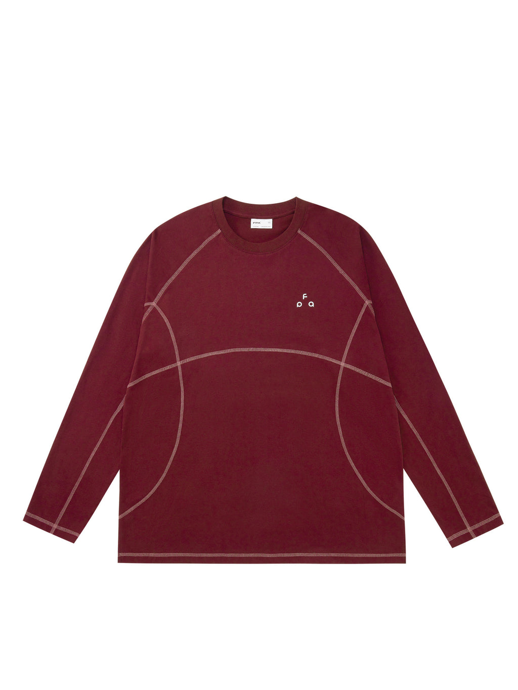FPA Quick-Dry Sports Outdoor Long Sleeve T-Shirt, Spring/Autumn, Chinese Trend Design, Loose Round Neck, Couple Style